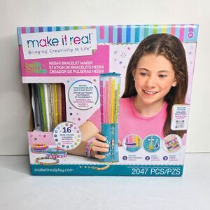 Make It Real Swift Clicks Heishi Bracelet Maker Kit 2047 pcs - NEW IN HAND